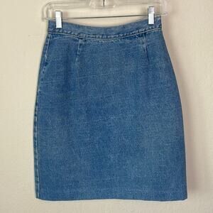 Vintage 90’s Union Bay stonewash denim pencil skirt junior’s 11